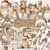 boho-gold-christmas-fussy-cuts-a4-collage-sheet-for-scrapbooking