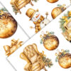 golden-christmas-fussy-cuts-a4-collage-sheet-digital-download-scrapbook-sswwpg