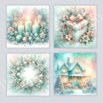 mint-christmas-printed-scrapbook-paper-pad-pastel-colors
