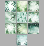 watercolor-christmas-tree-branches-scrapbook-paper-pad-printed-dssds