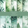 watercolor-christmas-tree-branches-scrapbook-paper-pad-printed-dssds