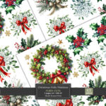 christmas-wreaths-flowers-and-greenery-fussy-cuts-scrapbook-supplies-card-making